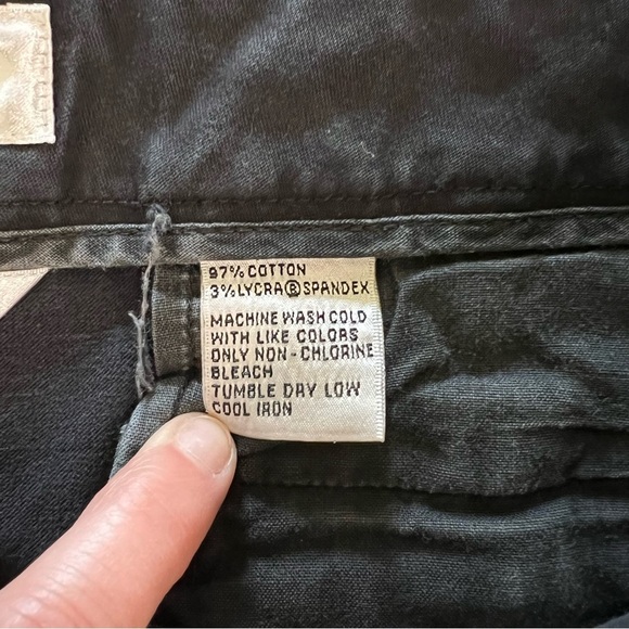 Talbots Stretch Black Pants Straight Leg size 14 - Picture 6 of 8